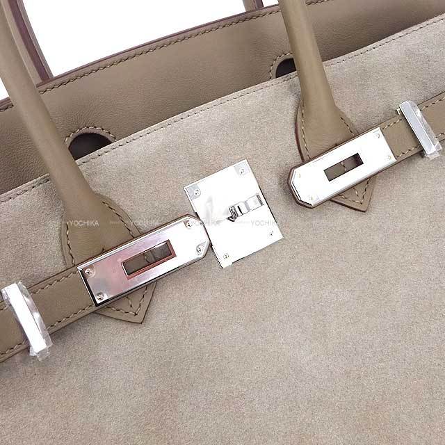 HERMES エルメス ハンドバッグ バーキン30 エトープ (エトゥープ