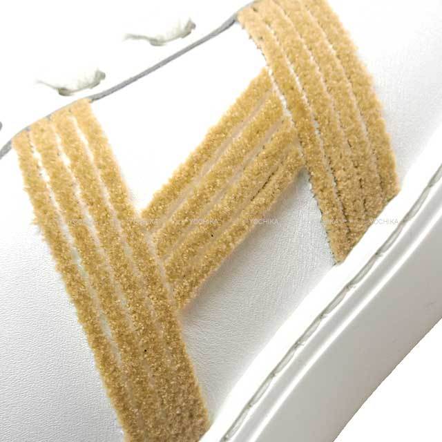 2022年 秋冬 HERMES エルメス スニーカー アヴァンタージュ #37 白