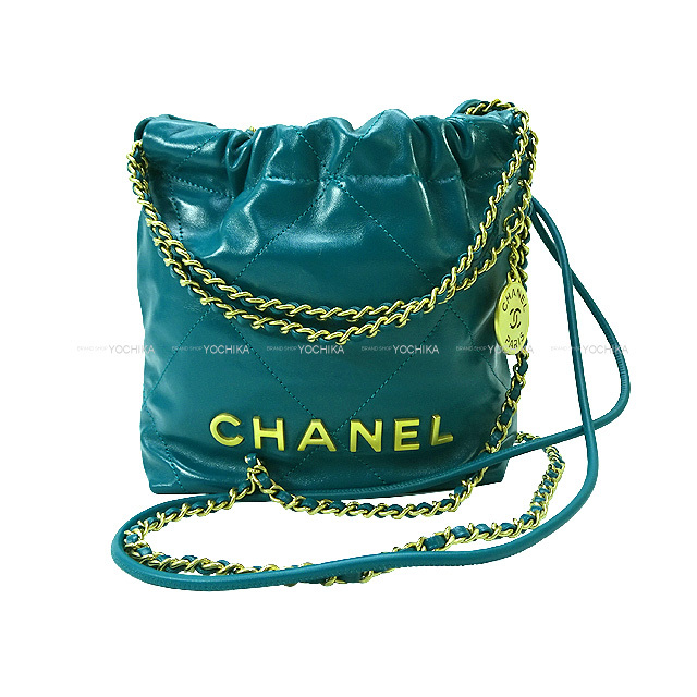 CHANEL シャネル ショルダーバッグ シャネル 22 ミニマトラッセ メダル 