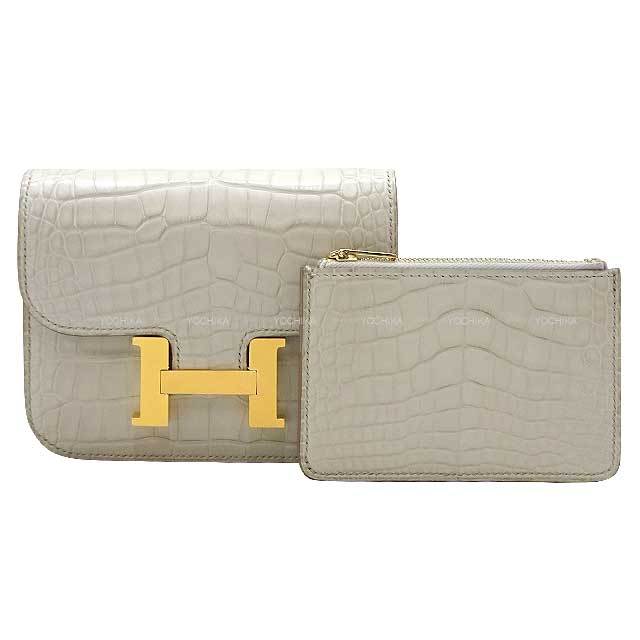 HERMES ドゴン コンパクト カリー 二つ折り財布 C刻印