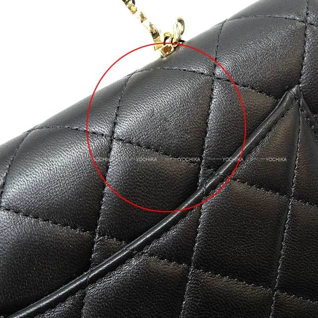 【極希少】シャネル トートバッグ マトラッセ ココマーク ラムスキン ブラック CHANEL シャネル マトラッセ チェーンバッグ シルバー金具