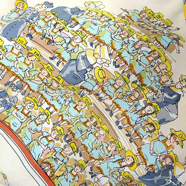 HERMES エルメス デニムジャケット レディース セリエ 美しいスカーフ