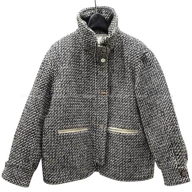 CHANEL シャネル ブルゾン ジャケット ツイード ココマーク CHANEL シャネル ブルゾン ジャケット ツイード ココマーク