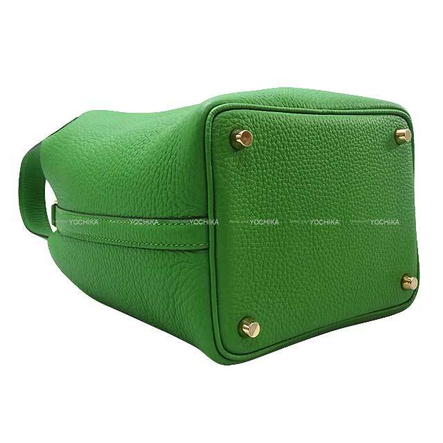 HERMES エルメス ハンドバッグ ピコタンロック 18 PM ヴェール