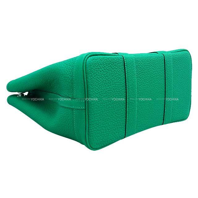 HERMES エルメス トートバッグ ガーデンパーティ 30 TPM ミント
