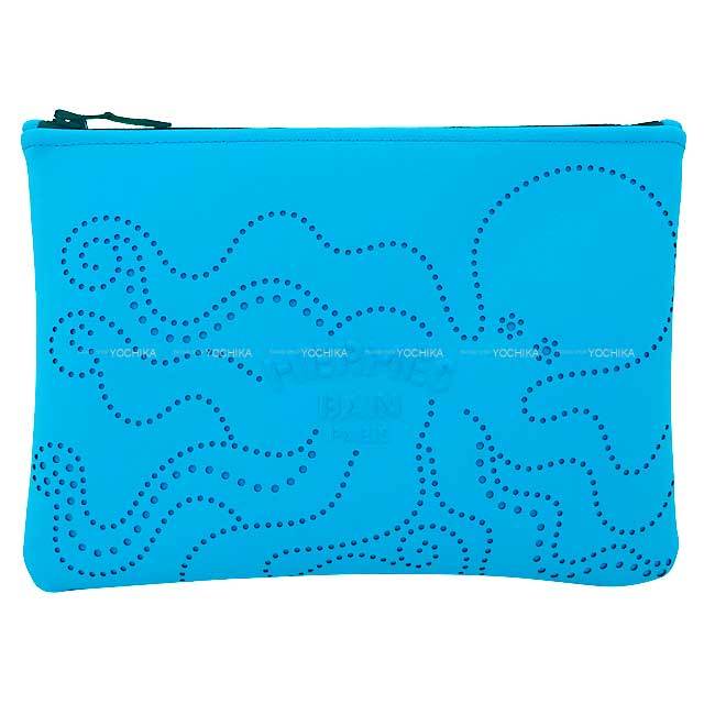 HERMES エルメス ネオバン ゼン オ ソレイユ MM フラットポーチ マルチ  