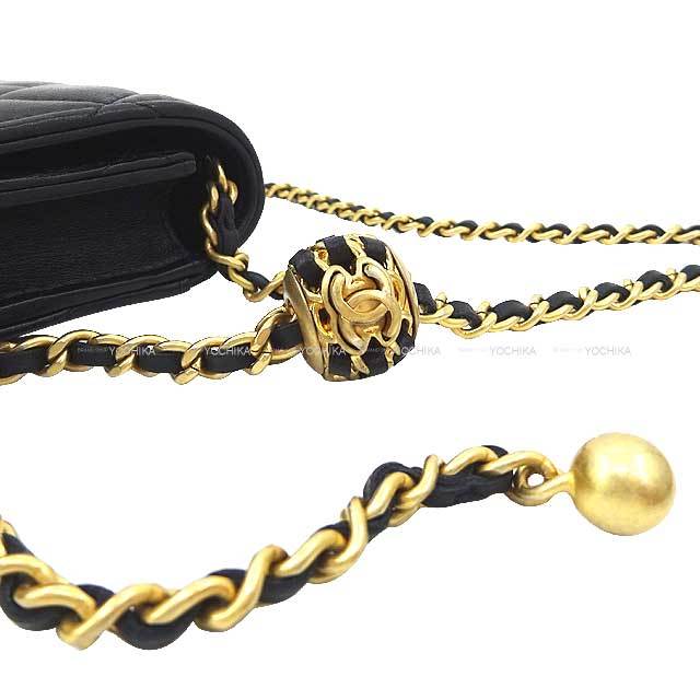 CHANEL - シャネル コイン チェーンショルダー バッグ スマホ フォンケース 携帯ケース 斜め掛け ラムスキン レザー ブラック 黒 ゴールド金具 CHANEL（新品・未使用品） 楽天市場】【未使用 展示品】シャネル CHANEL コイン チェーン