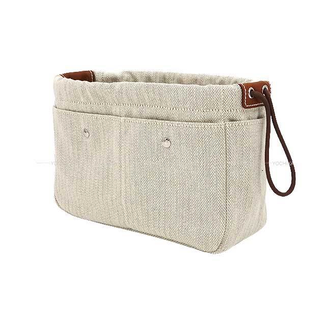 HERMES エルメス ポーチ フールビ20 バーキン25用 バッグインバッグ  