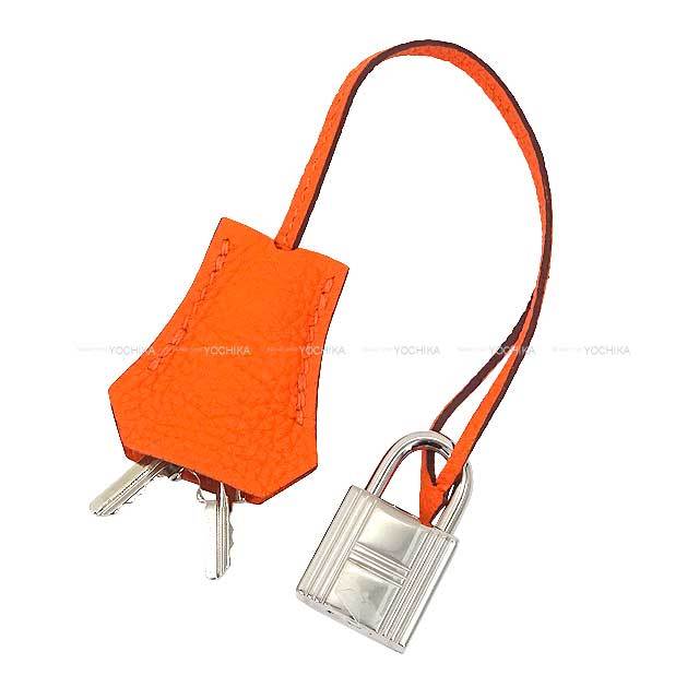 HERMES エルメス ハンドバッグ バーキン25 オレンジミニウム (オレンジ