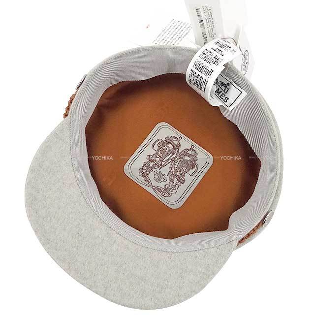 エルメス HERMES その他帽子 カブール ホワイト その他 キャスケット  