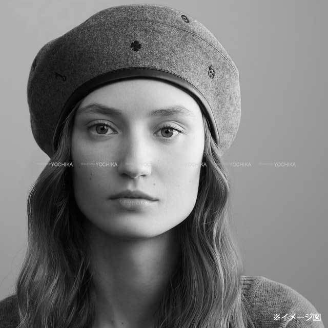 エルメス HERMES 梳かし ジュリエッタ シーシェル ベレー帽 