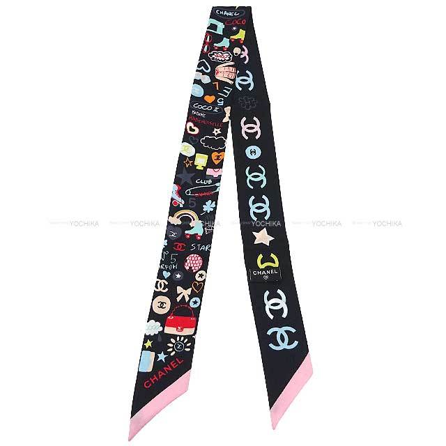 2024年クルーズ CHANEL シャネル スカーフ スリム バンド ココマーク  
