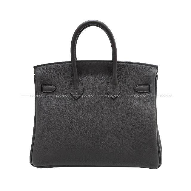 HERMES エルメス ハンドバッグ バーキン25 グラファイト トゴ