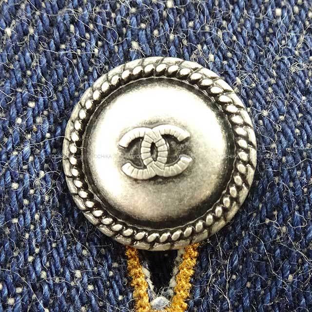 CHANEL シャネル デニムジャケット ツイード フリンジ ガブリエルココ  
