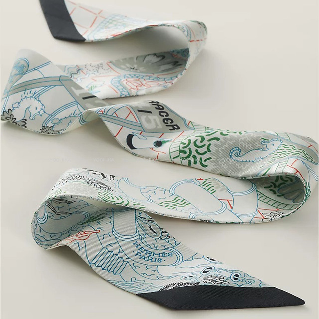 日本からの直送】2024年新作 HERMES エルメス パレード ツイリー  