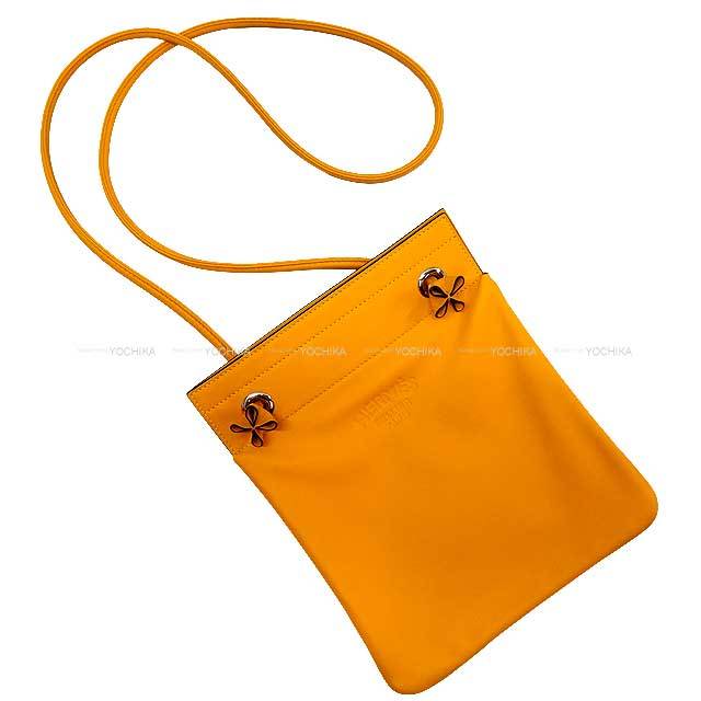 HERMES エルメス ショルダーバッグ アリーヌ ミニ ジョーヌアンブル  