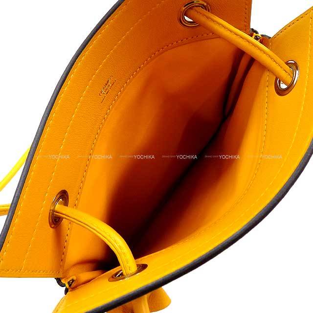 HERMES エルメス ショルダーバッグ アリーヌ ミニ ジョーヌアンブル 
