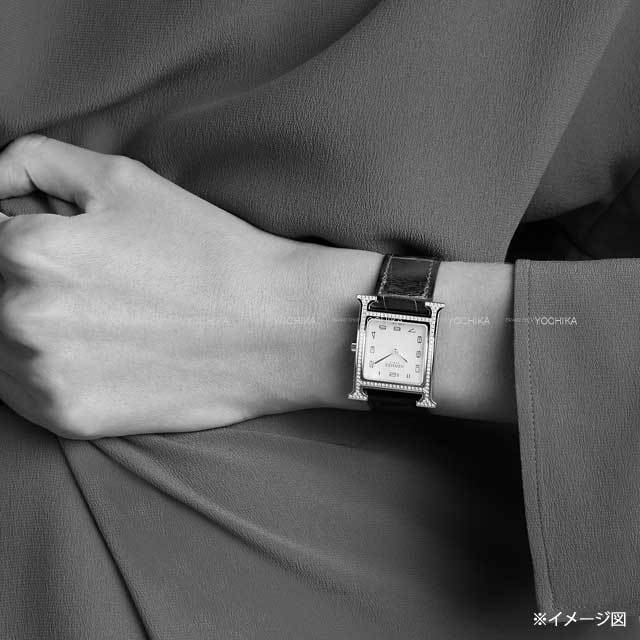 HERMES エルメス 腕時計 H ウォッチ MM HH1.531 30mm エトープ 