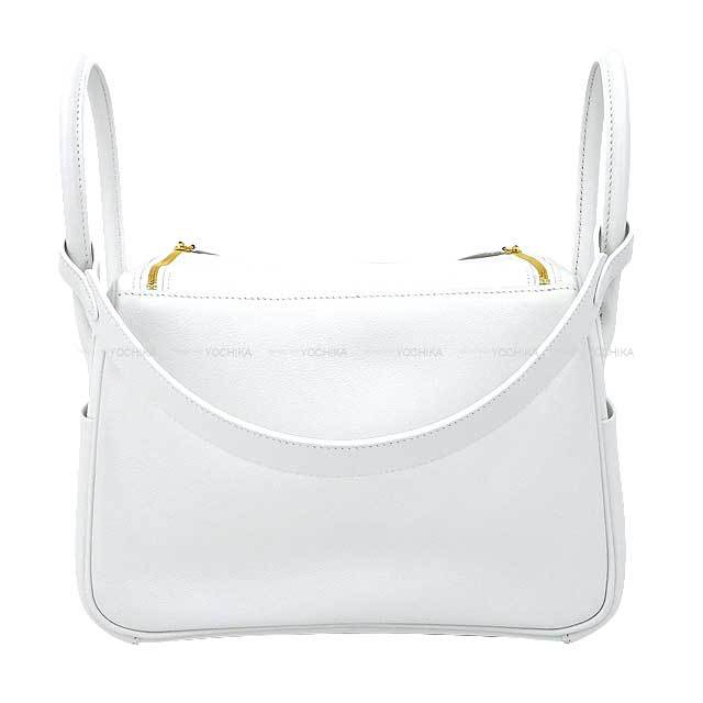 HERMES エルメス ショルダーバッグ リンディ 26 ニューホワイト エバー