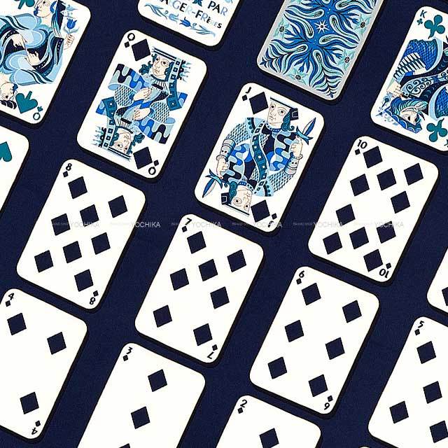 2018年 春夏 HERMES エルメス スカーフ カレ90 CE JEU DE CARTES