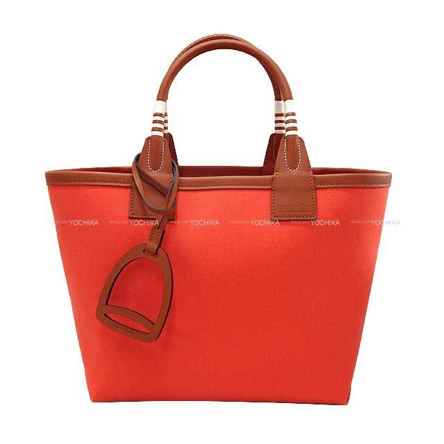 HERMES エルメス ハンドバッグ スティープル 25 ローズテキサス