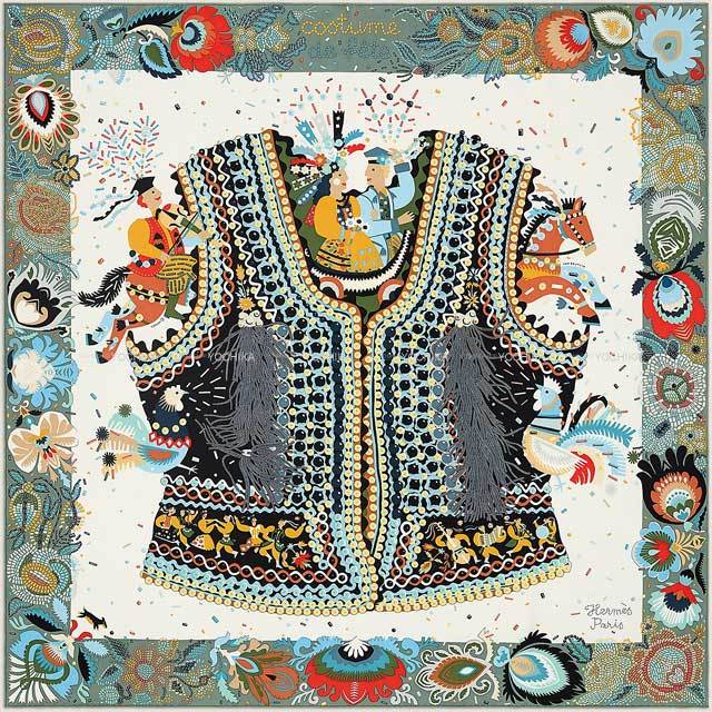 2023年 春夏 HERMES エルメス スカーフ カレ90 コスチューム ドゥ  