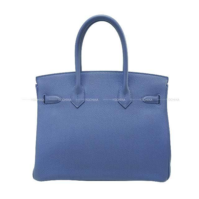 HERMES エルメス ハンドバッグ バーキン30 ブルーブライトン
