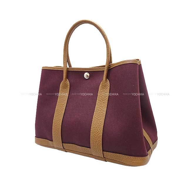 恵比寿明治通り店】HERMES エルメス トートバッグ ガーデンパーティ 30  
