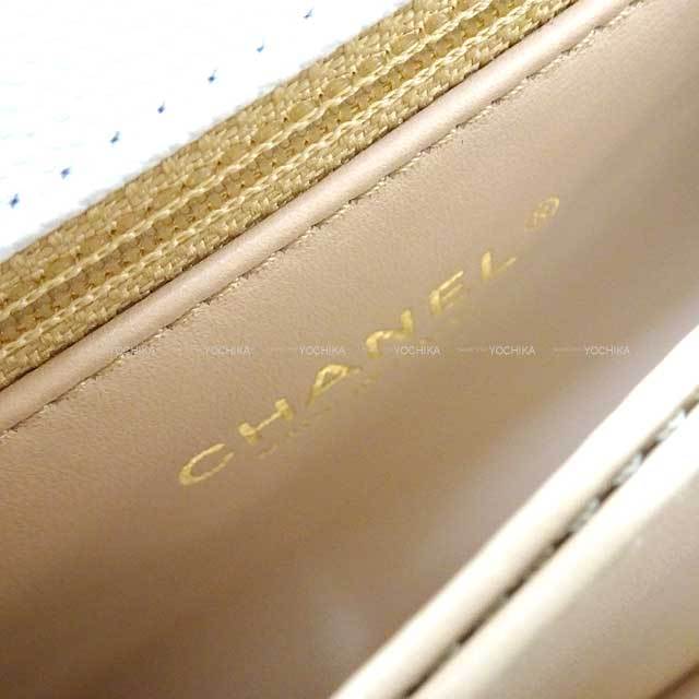 激レアCHANELココハンドルゴールドメタリックノベルティバッグ新品未使用 シャネル マトラッセ ココハンドル 24 トップハンドル フラップ バッグ