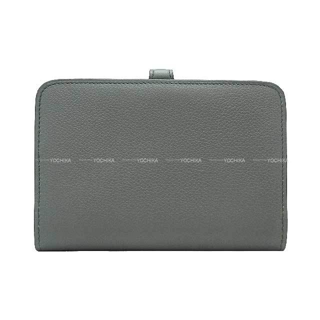 エルメス カードケース エヴァーカラー HERMES エルメス 二つ折り財布 ドゴンコンパクト ヴェール