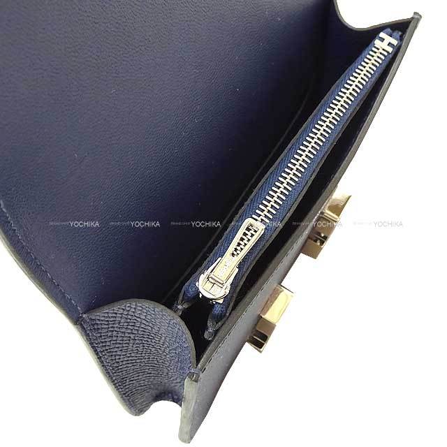 HERMES コンスタンススリム ブルーネイビー ゴールド金具 新品未使用品 ランク N 新品 HERMÈS エルメス コンスタンススリム ネイビー