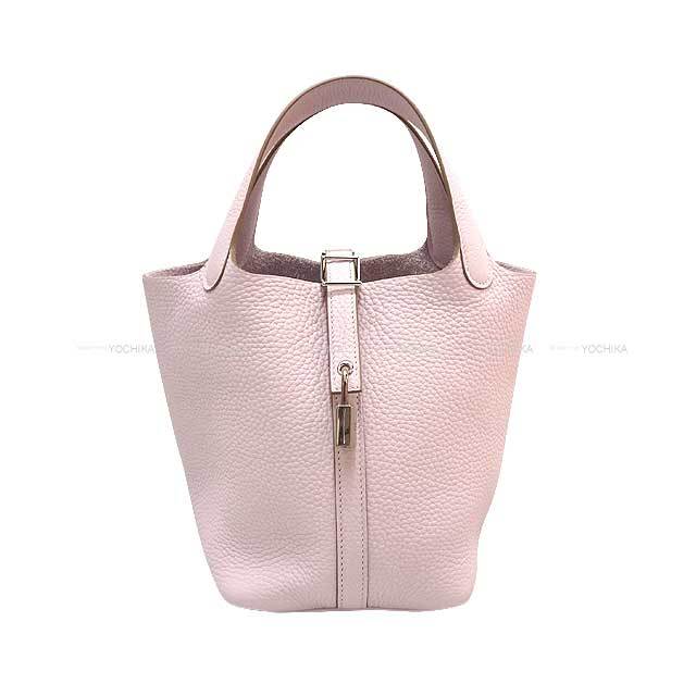 希少色モーヴペール 国内発送 エルメス ピコタンロック PM HERMES エルメス ハンドバッグ ピコタンロック 18 PM