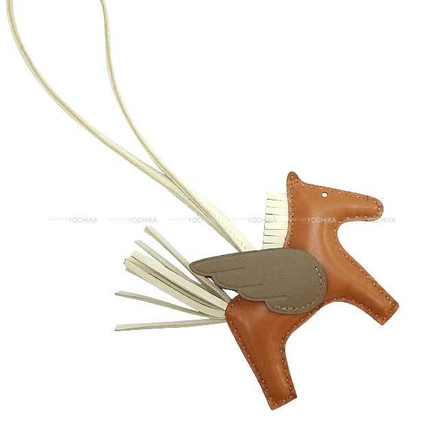 HERMES エルメス バッグチャーム ロデオ ペガサス PM ゴールド