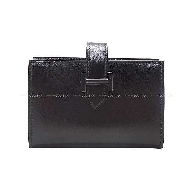 HERMES エルメス 二つ折り財布 ベアンミニ コインケース付き 名刺 