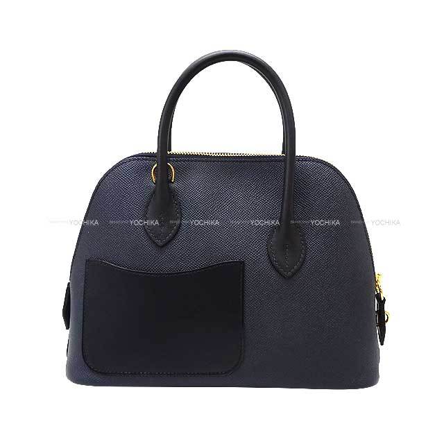 エルメス ボリード1923 30 □K刻印 2007年製 ヴォースイフト ブラック