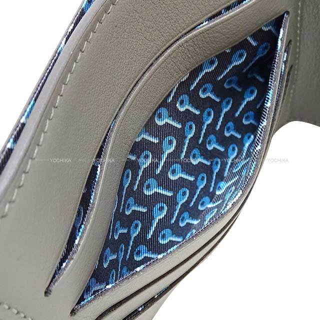 HERMES エルメス 二つ折り財布 シチズン ツイル コンパクト  