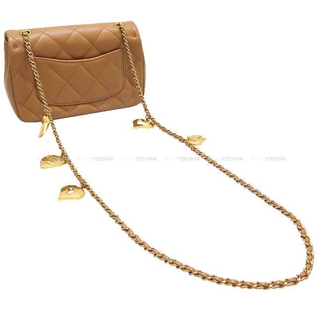 CHANEL シャネル ショルダーバッグ ミニマトラッセ 18 ハート