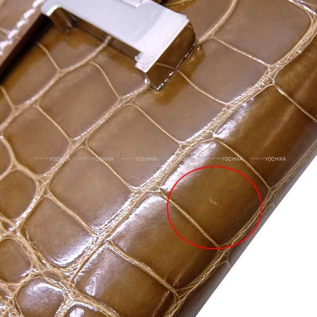 HERMES エルメス 長財布 コンスタンスロング フィセル クロコダイル