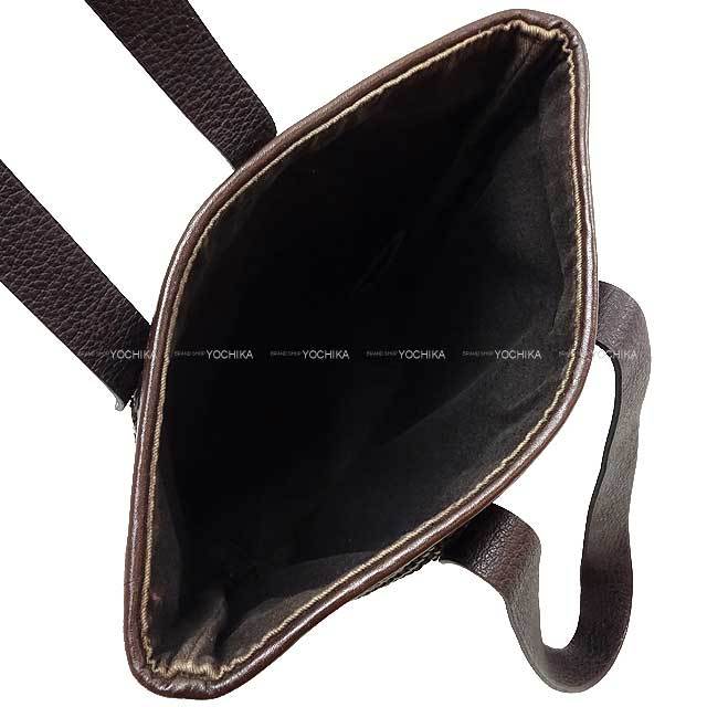 HERMES(エルメス) トートバッグ トロカホリゾンタルPM 黒×ダーク  