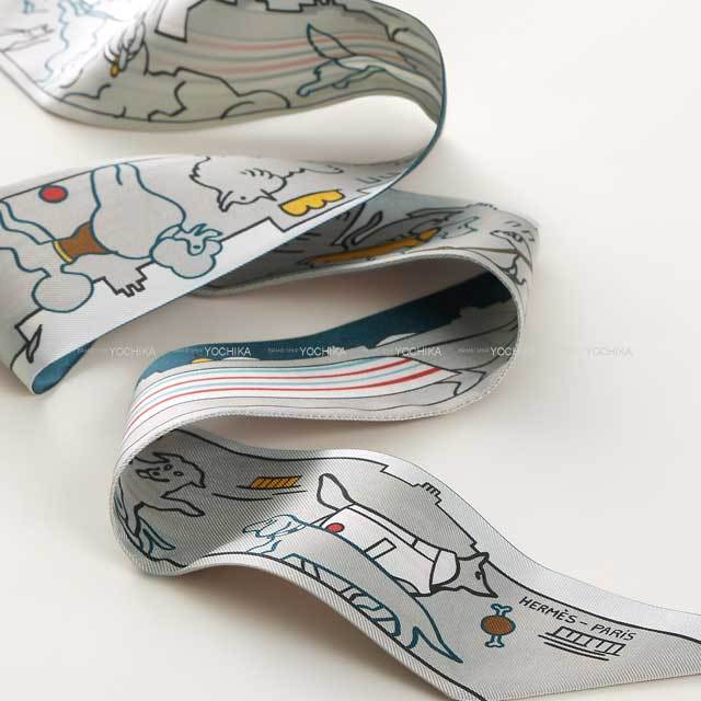 2024年 春夏 新作 HERMES エルメス スカーフ ツイリー パリジャンの犬  
