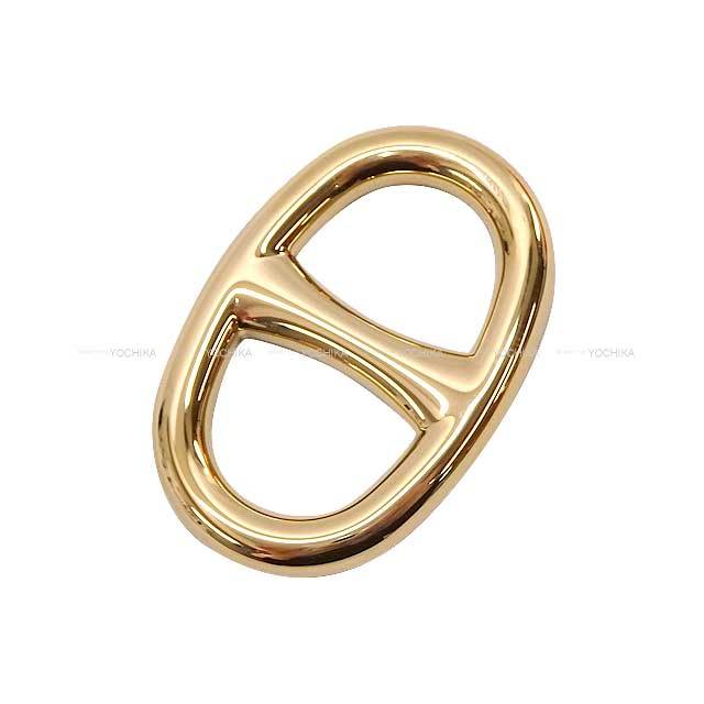 HERMES エルメス スカーフリング 90 シェーヌダンクル ローズゴールド  