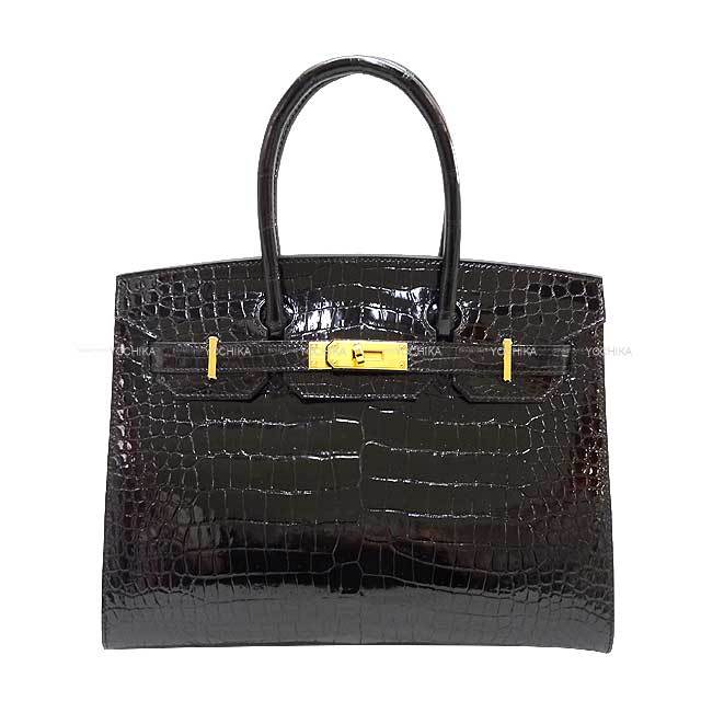 HERMES エルメス ハンドバッグ バーキン30 セリエ 外縫い 黒
