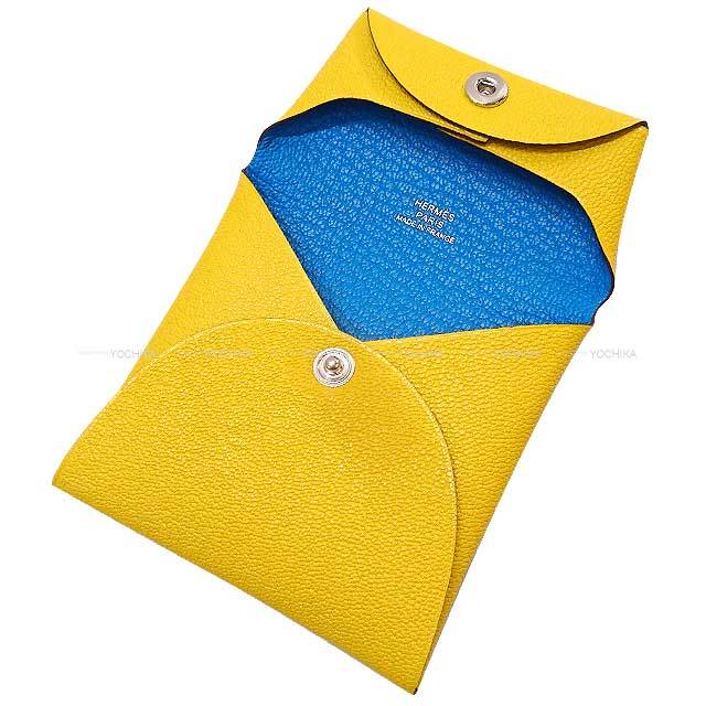 HERMES エルメス コインケース バスティア ヴェルソ サン/ブルー HERMES エルメス コインケース バスティア ヴェルソ サン/ブルー
