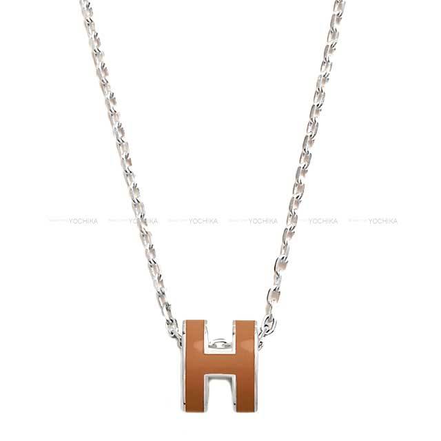 HERMES エルメス ネックレス ミニ ポップアッシュ ニューゴールド 