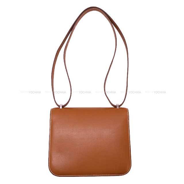 エルメス ショルダーバッグ コンスタンス3 ミニ エルメス HERMES コンスタンス3 ミニ Z刻 ジョーヌブルジョン
