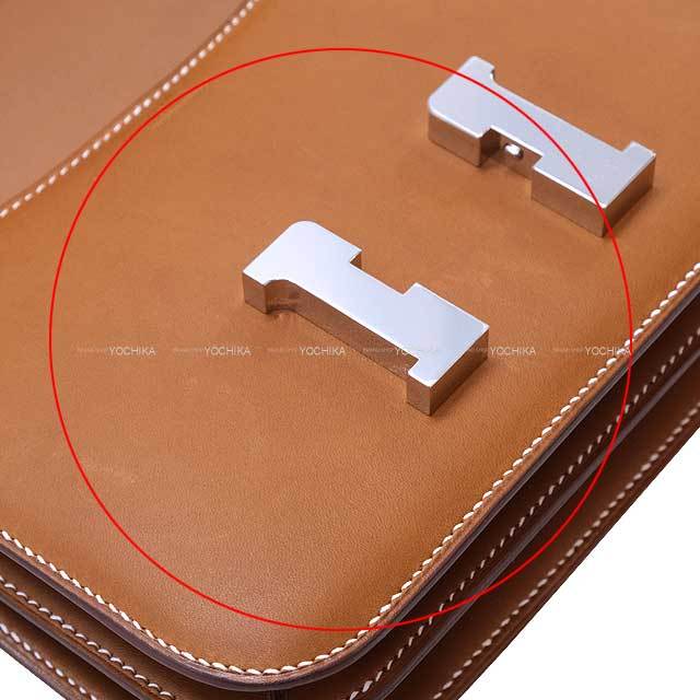 HERMES エルメス ショルダーバッグ コンスタンス3 ミニ 18 フォーヴ バレニア シルバー金具 Y刻印 新品未使用