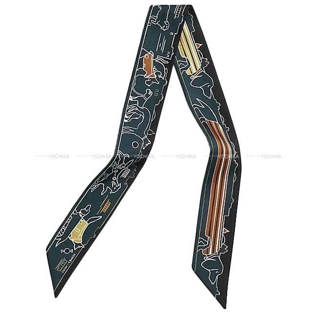 2024年 春夏 新作 HERMES エルメス スカーフ ツイリー パリジャンの犬  