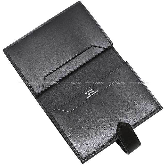 HERMES エルメス カードケース ベアン カードケース 黒 (ブラック 