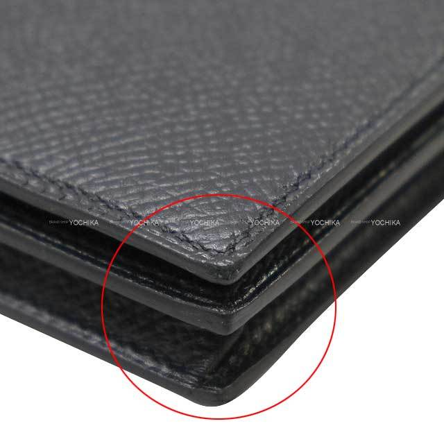 HERMES☆エルメス☆ベアンスフレ☆黒 ブラック☆シルバー☆長財布 エルメス ベアンスフレ 長財布 ノワール/シルバー金具 (HERMES/長財布