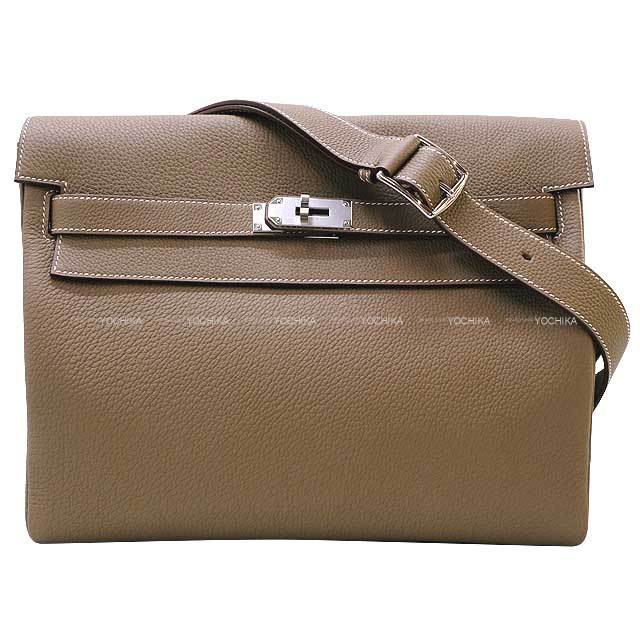 【HERMES 】使い勝手抜群！メッセンジャーバッグ カーキ メッセンジャー 《オールバック》 | Hermès - エルメス-公式サイト